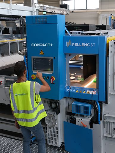 Pellenc ST launches COMPACT+™ optical sorter for space-constrained recycling facilities