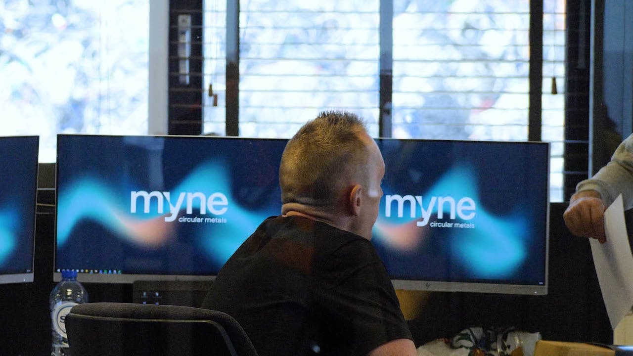The Dutch company Myne, formerly Reukema,with Delft University of Technology ​ is launching the world's first digital recycling plant.